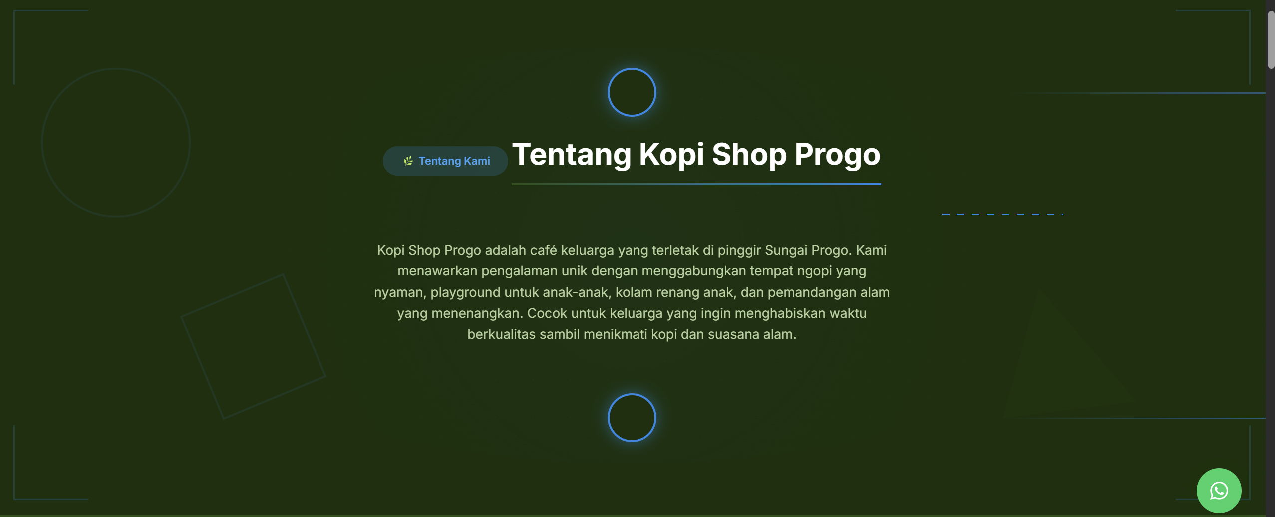Source Code Landing Page Kopi Shop CMS Hybrid - Modern 2