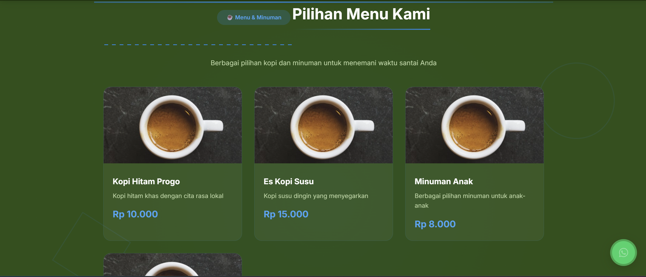 Source Code Landing Page Kopi Shop CMS Hybrid - Modern 12